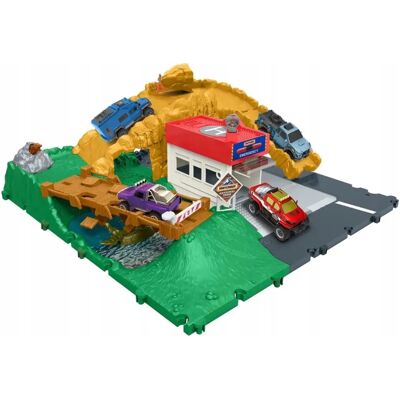 Matchbox Zestaw Akcja W Kanionie Garaż Ze Światłem I Dźwiękiem Auto Hhh32 Matchbox Zestaw Akcja W Kanionie Garaż Ze Światłem I Dźwiękiem Auto Hhh32