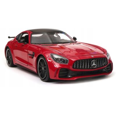 Mercedes Amg Gt R Model Metalowy Welly 1:24 Czerwony Mercedes Amg Gt R Model Metalowy Welly 1:24 Czerwony