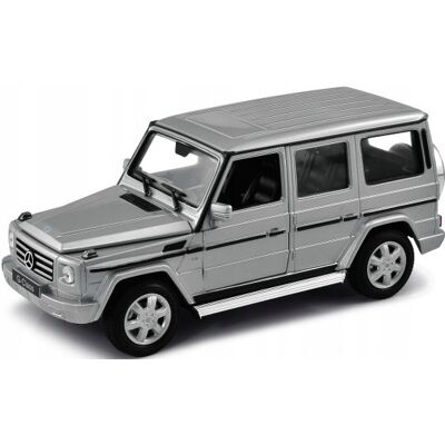 Mercedes-Benz G-Class Model Metal Welly 1:24 Srebr Mercedes-Benz G-Class Model Metal Welly 1:24 Srebr
