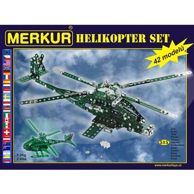 Zestaw Helikopter Merkur - Zabawka Zestaw Helikopter Merkur - Zabawka