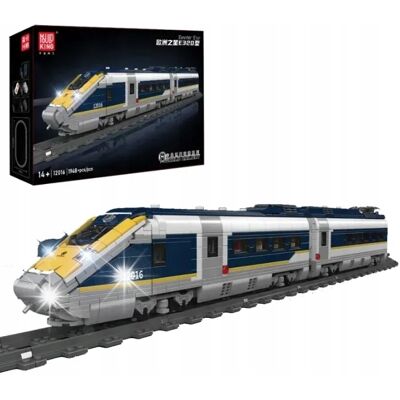 Mould King 12016 Eurostar E320 Pociąg Z Klocków Zdalnie Sterowany Zestaw Mould King 12016 Eurostar E320 Pociąg Z Klocków Zdalnie Sterowany Zestaw