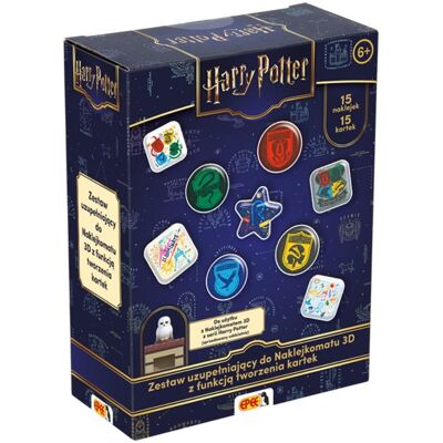 Epee Naklejkomat 3d Harry Potter - Zestaw Uzupełniający Epee Naklejkomat 3d Harry Potter - Zestaw Uzupełniający