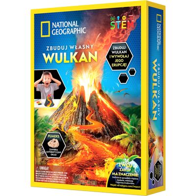 ELBRUS National Geographic Wulkan Zestaw Naukowy Zbuduj Własny Wulkan Erupcja ELBRUS National Geographic Wulkan Zestaw Naukowy Zbuduj Własny Wulkan Erupcja