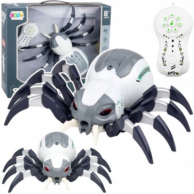 Lean Toys Pająk Robot Zdalnie Sterowany Rc Efekt Dymu Światła Dźwięki Lean Toys Pająk Robot Zdalnie Sterowany Rc Efekt Dymu Światła Dźwięki