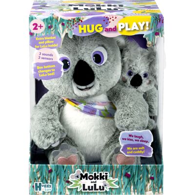 TM TOYS Panda Miś Interaktywny Maskotka Koala Mokki I Dziecko Lulu TM TOYS Panda Miś Interaktywny Maskotka Koala Mokki I Dziecko Lulu