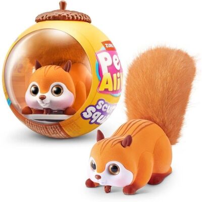 ZURU Pets-Alive Interaktywna Zabawka Miękka Wiewiórka Pomarańczowa Dla Dzieci 3+ ZURU Pets-Alive Interaktywna Zabawka Miękka Wiewiórka Pomarańczowa Dla Dzieci 3+