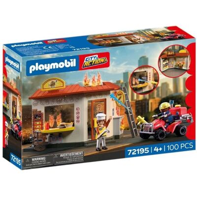 Playmobil 72195 Quad Straży Pożarnej Playmobil 72195 Quad Straży Pożarnej