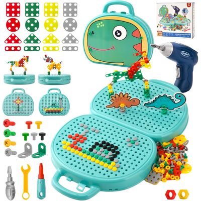 Inny producent Pudełko Montessori Z Wiertarką Dla Dzieci 3+ Kreatywne Zabawki Inny producent Pudełko Montessori Z Wiertarką Dla Dzieci 3+ Kreatywne Zabawki
