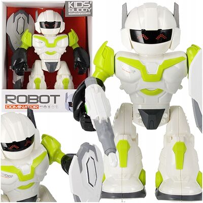 Creative Robot Interaktywny Dominator Chodzi Światło Dźwięk Akcesoria Zielony Creative Robot Interaktywny Dominator Chodzi Światło Dźwięk Akcesoria Zielony