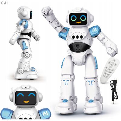inna (Inny) Robot Interaktywny Zdalnie Sterowany Pilotem Ai Mówiący Czujnik Gestów inna (Inny) Robot Interaktywny Zdalnie Sterowany Pilotem Ai Mówiący Czujnik Gestów