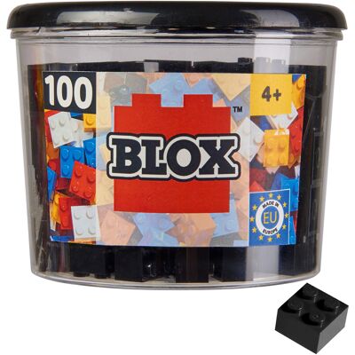 Simba Toys 104114114 - Czarny Blox 100 Klocki - Budowa Simba Toys 104114114 - Czarny Blox 100 Klocki - Budowa