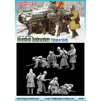 Soviet Infantry Winter 1941, Dragon 6744 Soviet Infantry Winter 1941, Dragon 6744
