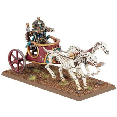 Games Workshop Tomb King Of Khemri On Chariot, Warhammer The Old World, 1 Figurka Games Workshop Tomb King Of Khemri On Chariot, Warhammer The Old World, 1 Figurka