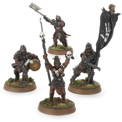 Games Workshop Uruk-Hai Scout Command Pack, Middle-Earth, 4 Figurki Games Workshop Uruk-Hai Scout Command Pack, Middle-Earth, 4 Figurki