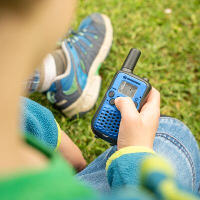 Walkie Talkie Dla Dzieci Bresser Junior 2 Szt. Zasięg 6 Km Niebieskie Walkie Talkie Dla Dzieci Bresser Junior 2 Szt. Zasięg 6 Km Niebieskie