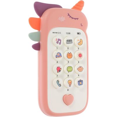 Inny producent Zabawka Telefon Interaktywny Dla Niemowlaka Dźwięki Piosenki Kolory Inny producent Zabawka Telefon Interaktywny Dla Niemowlaka Dźwięki Piosenki Kolory