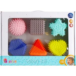 BamBam, Zestaw figur sensorycznych, 6 szt. Bam Bam, 492745 BamBam, Zestaw figur sensorycznych, 6 szt. Bam Bam, 492745