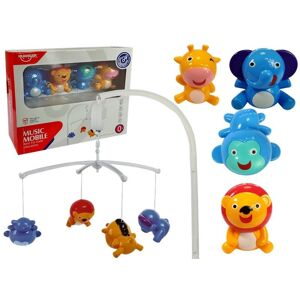 Lean Toys DLA NAJMŁODSZYCH KARUZELA DO ŁÓŻECZKA ZWIERZĄTKA Lean Toys DLA NAJMŁODSZYCH KARUZELA DO ŁÓŻECZKA ZWIERZĄTKA