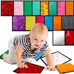 brak danych Dotykowe maty sensoryczne z fakturami dla dzieci SI komplet 16szt. kwadrat brak danych Dotykowe maty sensoryczne z fakturami dla dzieci SI komplet 16szt. kwadrat