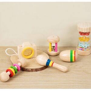 brak danych Drewniane instrumenty muzyczne Montessori grzechotki duży zestaw ekologiczne wspierają rozwój brak danych Drewniane instrumenty muzyczne Montessori grzechotki duży zestaw ekologiczne wspierają rozwój
