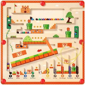 Inny producent DREWNIANY LABIRYNT MONTESSORI MAGNETYCZNY NAUKA KOLORÓW LICZENIA DLA DZIECI Inny producent DREWNIANY LABIRYNT MONTESSORI MAGNETYCZNY NAUKA KOLORÓW LICZENIA DLA DZIECI