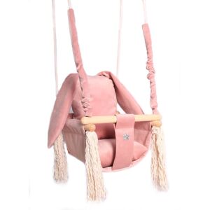 Love gifts Huśtawka dla dzieci -Królik kubełkowa domowa +pas bezp /różowa CE Love gifts Huśtawka dla dzieci -Królik kubełkowa domowa +pas bezp /różowa CE
