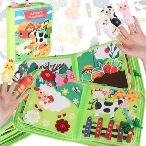 Artemis Książeczka Sensoryczna Manipulacyjna Montessori Farma Tablica Edukacyjna Artemis Książeczka Sensoryczna Manipulacyjna Montessori Farma Tablica Edukacyjna