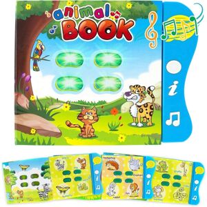 Inny producent Książka Edukacyjna z Dźwiękami Nauka Zwierząt po Angielsku dla Niemowląt Inny producent Książka Edukacyjna z Dźwiękami Nauka Zwierząt po Angielsku dla Niemowląt