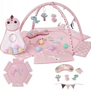 Mata Edukacyjna Dino Pink dla Niemowląt z Piłeczkami MILLY MALLY TinyMini Mata Edukacyjna Dino Pink dla Niemowląt z Piłeczkami MILLY MALLY TinyMini