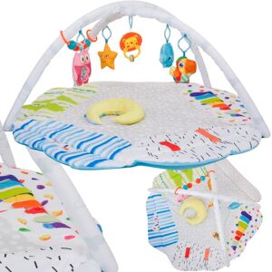 Sun Baby Mata edukacyjna dla niemowląt 2w1 Muzyczny świat 101x95 cm Sun Baby Mata edukacyjna dla niemowląt 2w1 Muzyczny świat 101x95 cm