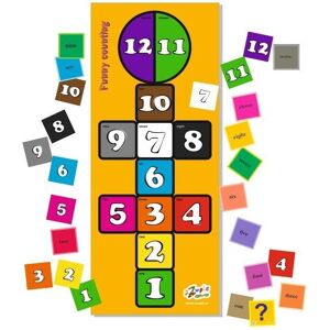 Zzuple Mata edukacyjna Funny counting z 35 ruchomymi taflami Zzuple Mata edukacyjna Funny counting z 35 ruchomymi taflami
