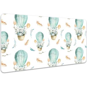 Coloray Mata na biurko dla dzieci Królik w balonie 100x50 cm Coloray Mata na biurko dla dzieci Królik w balonie 100x50 cm