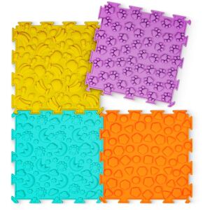 Ortopedyczna mata sensoryczna puzzle dla dzieci 4FIZJO 4 szt. Ortopedyczna mata sensoryczna puzzle dla dzieci 4FIZJO 4 szt.