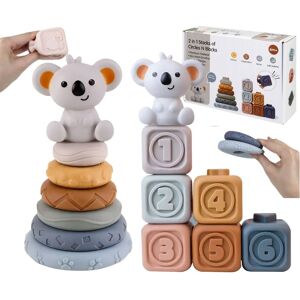 Inny producent Prezent Dla Półrocznej Dziewczynki Wnuczki Klocki Sensoryczne Do Ściskania Kąpieli Wieża Gryzaki Inny producent Prezent Dla Półrocznej Dziewczynki Wnuczki Klocki Sensoryczne Do Ściskania Kąpieli Wieża Gryzaki