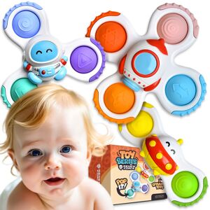 Renew Force 3X Fidget Spinner Z Przyssawką Zabawka Do Kąpieli Sensoryczna Antystresowa Yb11605 Renew Force 3X Fidget Spinner Z Przyssawką Zabawka Do Kąpieli Sensoryczna Antystresowa Yb11605