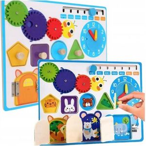 FootService Rozwojowa tablica manipulacyjna sensoryczna zabawka edukacyjna Montessori FootService Rozwojowa tablica manipulacyjna sensoryczna zabawka edukacyjna Montessori