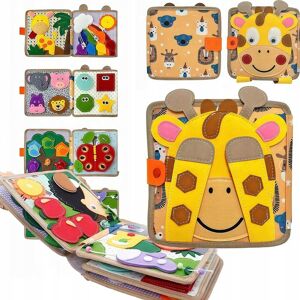 inna (Inny) SENSORYCZNA KSIĄŻECZKA MANIPULACYJNA MONTESSORI TABLICA ZABAWKA EDUKACYJNA inna (Inny) SENSORYCZNA KSIĄŻECZKA MANIPULACYJNA MONTESSORI TABLICA ZABAWKA EDUKACYJNA