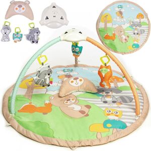 Duży edukacyjny kocyk Sun Baby z projektorem i melodiami - 110x110cm Duży edukacyjny kocyk Sun Baby z projektorem i melodiami - 110x110cm