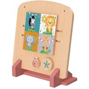Tablica manipulacyjna drewniana Playtive Puzzle - zabawka edukacyjna Tablica manipulacyjna drewniana Playtive Puzzle - zabawka edukacyjna