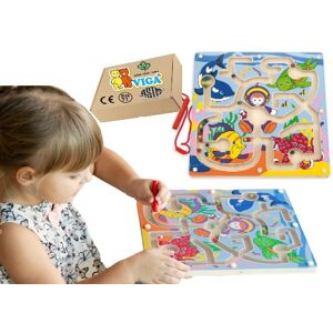 Viga Tablica Manipulacyjna LABIRYNT MAGNETYCZNY zabawki sensoryczne dla 2 3 4 latka Viga Tablica Manipulacyjna LABIRYNT MAGNETYCZNY zabawki sensoryczne dla 2 3 4 latka