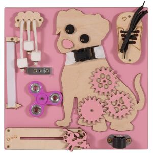 3toysM Tablica manipulacyjna Montessori PIES 3toysM Tablica manipulacyjna Montessori PIES