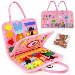 MEGADIDI Tablica Manipulacyjna Sensoryczna dla Dzieci Miękka Edukacyjna Montessori MEGADIDI Tablica Manipulacyjna Sensoryczna dla Dzieci Miękka Edukacyjna Montessori