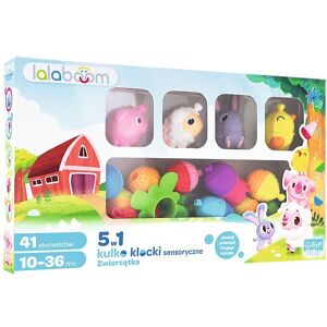 Trefl, Lalaboom, Zestaw prezentowy, Zwierzątka Farma, 41 elementów, 61651 Trefl, Lalaboom, Zestaw prezentowy, Zwierzątka Farma, 41 elementów, 61651