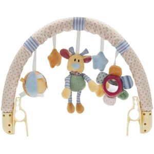 Baby Mix Zawieszka do wózka miś, kwiatek i gwiazdki Baby Mix Zawieszka do wózka miś, kwiatek i gwiazdki