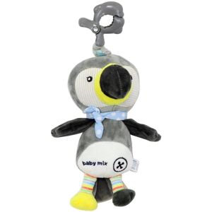 Baby Mix Zawieszka pluszowa Tukan szary Baby Mix Zawieszka pluszowa Tukan szary