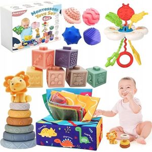 inna (Inny) ZESTAW ZABAWEK MONTESSORI DLA DZIECKA 5 W 1 KLOCKI PIŁKI WIEŻA KLOCKI inna (Inny) ZESTAW ZABAWEK MONTESSORI DLA DZIECKA 5 W 1 KLOCKI PIŁKI WIEŻA KLOCKI