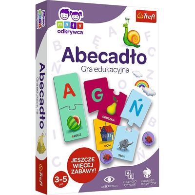 Abecadło, gra edukacyjna, Trefl Abecadło, gra edukacyjna, Trefl