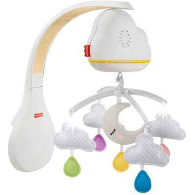 Fisher Price Karuzela chmurkowa, uspokajacz z lampką i dźwiękami Fisher Price Karuzela chmurkowa, uspokajacz z lampką i dźwiękami