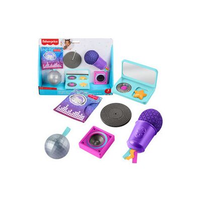 Fisher Price DJ zestaw prezentowy zabawki sensoryczne dla niemowląt Fisher Price DJ zestaw prezentowy zabawki sensoryczne dla niemowląt