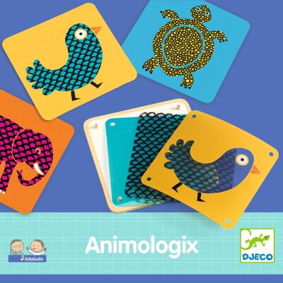 Djeco Eduludo Animologix - Gra edukacyjna 3+ lat Djeco Eduludo Animologix - Gra edukacyjna 3+ lat
